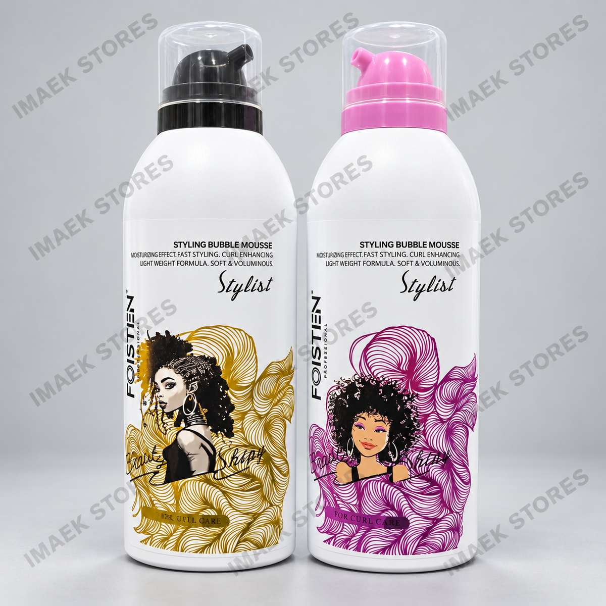 Foisten Bubble Mousse – Gold and Purple