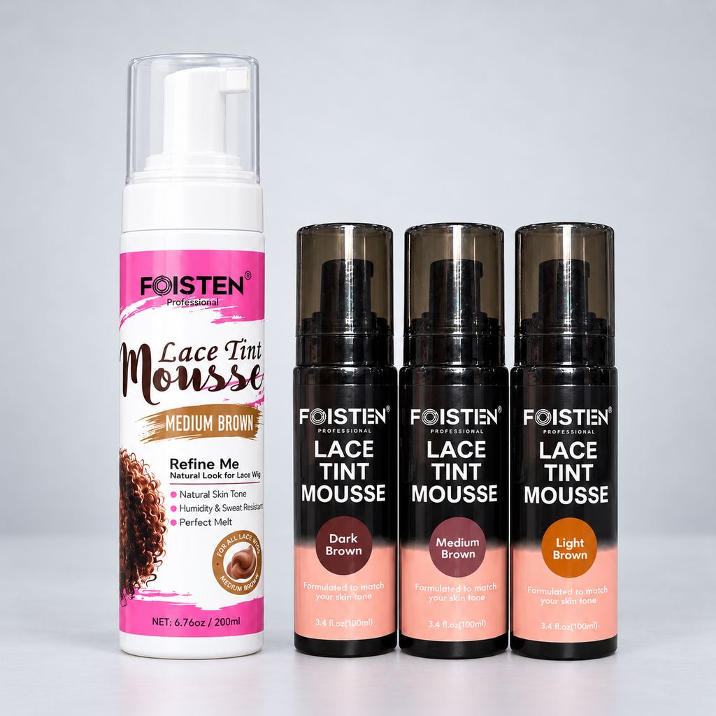 Foisten Lace Tint Mousse – big 200ml and small 100ml containers together